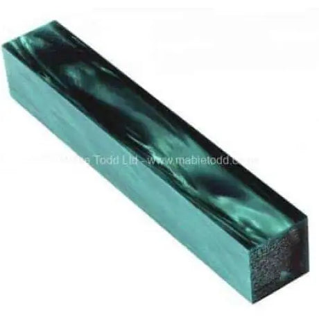 Teal Pearl Acrylic Kirinite Pen Blank Blanks Fast shipping