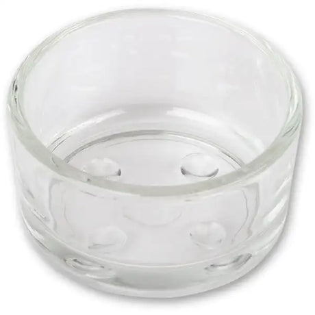 Tealight Cup Holders - Glass - Project Kit holders help protect the surrounding wood from damage heat, flames and wax.