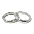 Titanium Bevelled ring core blank with screw 6mm (3mm groove) Ring Cores Fast shipping