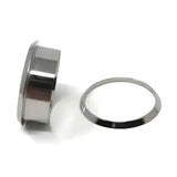 Titanium ring core - Bevelled Edges - 8mm with 5mm insert groove - Ring Cores A top quality bevelled edges. This is 8mm