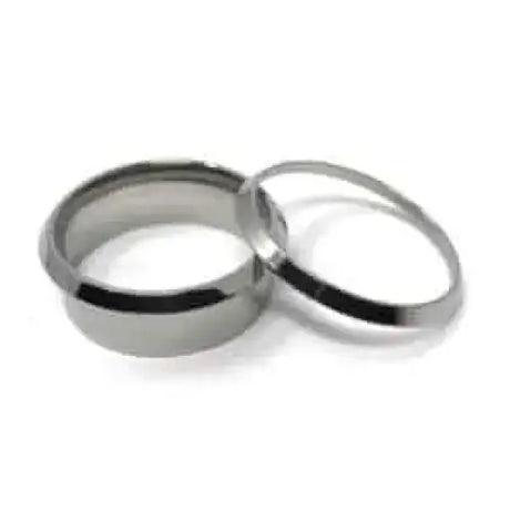 Titanium ring core - Bevelled Edges - 8mm with 5mm insert groove - Ring Cores - Fast shipping