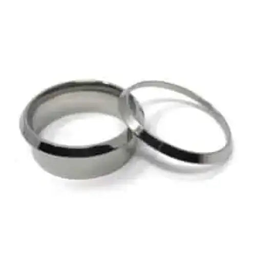 Titanium ring core - Bevelled Edges - 8mm with 5mm insert groove - Ring Cores A top quality bevelled edges. This is 8mm