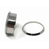 Titanium ring core - Bevelled Edges - 8mm with 5mm insert groove - Ring Cores A top quality bevelled edges. This is 8mm