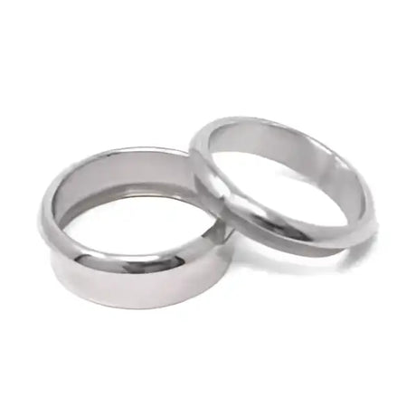 Titanium Ring Core (Bevelled) & Screw fitment (10mm - 6mm groove) - Cores 10mm with a inlay groove See our other ring