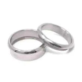 Titanium Ring Core (Bevelled) & Screw fitment (10mm - 6mm groove) - Cores - Fast shipping