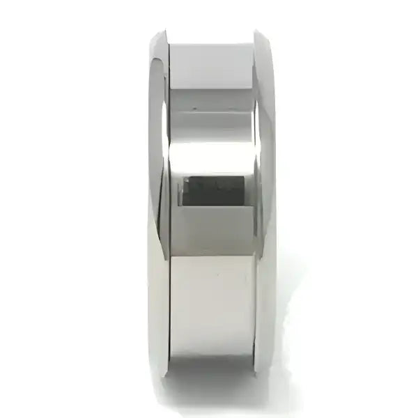 Titanium ring core with bevelled edge & screw fitment (9mm - 6mm groove) - Ring Cores A high quality a for perfect