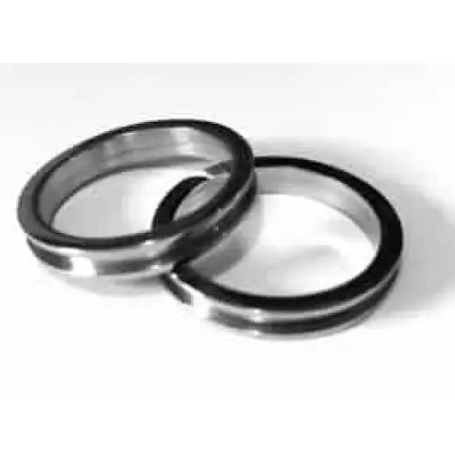 Titanium ring core with screw fit & flat edges 4mm (2mm groove) - Ring Cores - Fast shipping