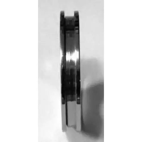 Titanium ring core with screw fit & flat edges 4mm (2mm groove) - Ring Cores - Fast shipping