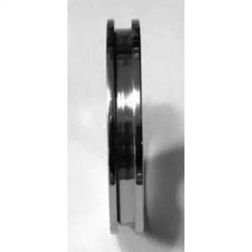 Titanium ring core with screw fit & flat edges 4mm (2mm groove) - Ring Cores - Fast shipping