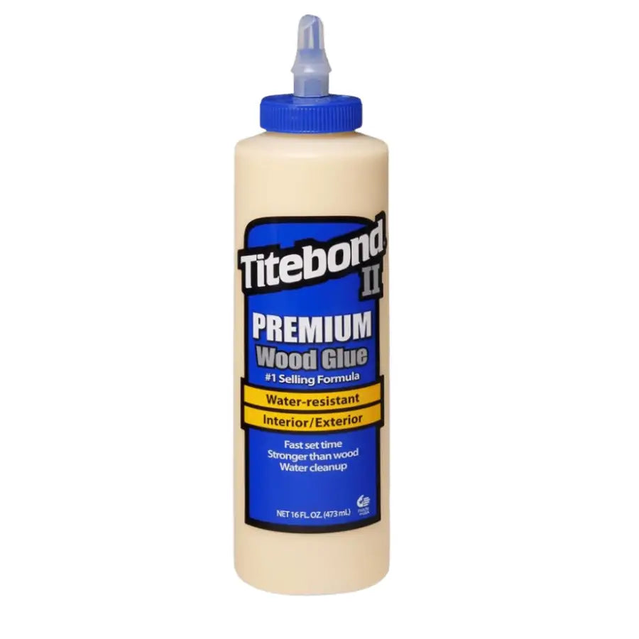 Titebond II Premium Wood Glue 16 fl oz Adhesives Fast shipping
