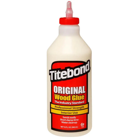 Titebond Original Wood Glue Harrogate North Yorkshire. Premium wood glue has strong initial tack & fast setting speed creating bonds stronger than wood