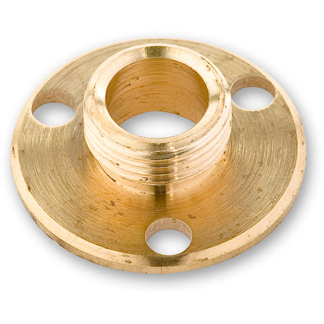 Brass Mounting Plate for Lamp Holder - Woodturning Project Kits