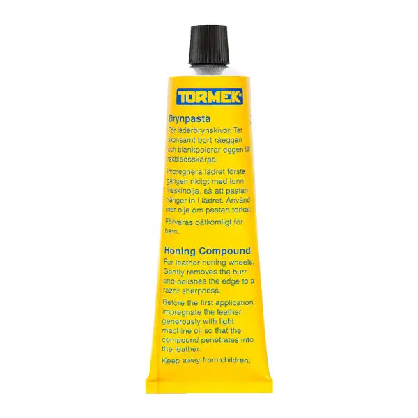 Tormek Honing Compound - Sharpening accessories PA-70 is used together with leather honing wheels. The unique qualities