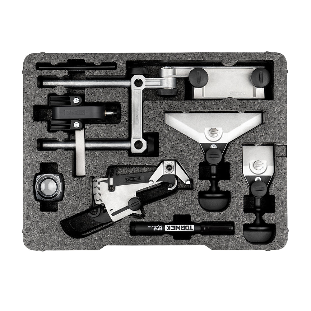 Tormek Knife Sharpening Kit - Sharpen virtually any on your Tormek. Turn water-cooled system into a powerhouse