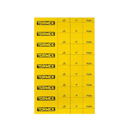 Tormek Profile Labels - The PL-01 take guesswork out of resharpening your woodturning tools. Note exact sharpening