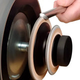 Tormek Profiled Leather Honing Wheel - Sharpening accessories