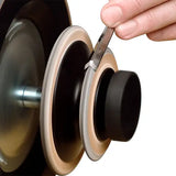 Tormek Profiled Leather Honing Wheel - Sharpening accessories