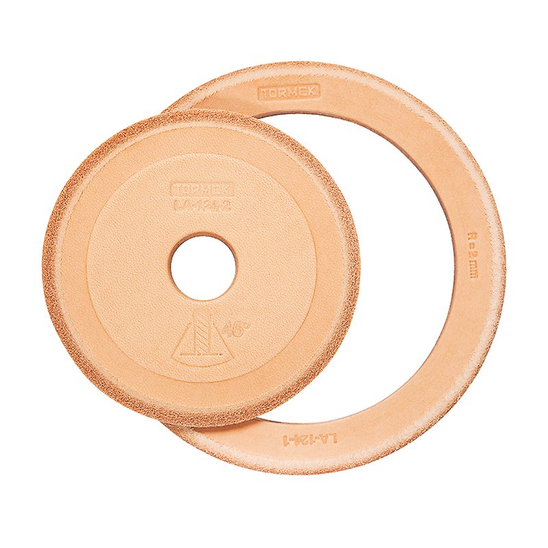 Tormek Set of Optional narrow discs - You can replace the leather on your LA-120 Profiled Honing Wheel with LA-124
