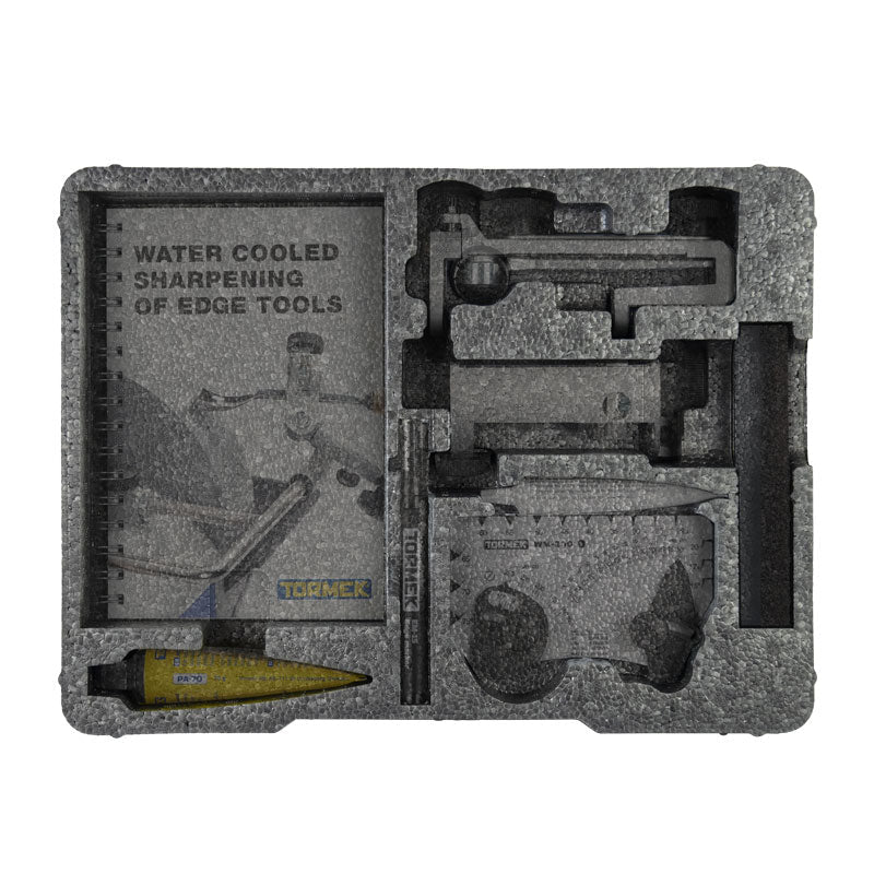 Tormek Storage Tray for T-8 accessories - The T8-00 stores all jigs and included with Original. This has a smart design