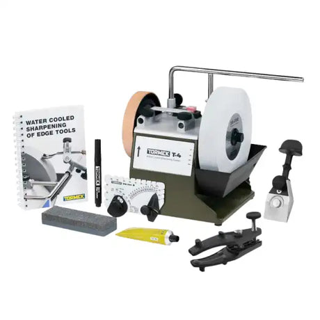 Tormek T-4 Bushcraft EN 230V Type G - Sharpening System With your Bushcraft, you can sharpen knives and axes to make