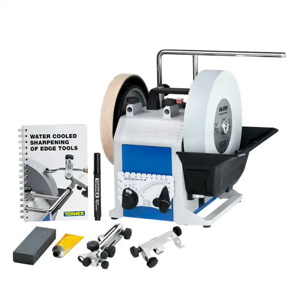 Tormek T-8 Original EN 230V - The is a powerful and versatile water-cooled sharpening system that has everything