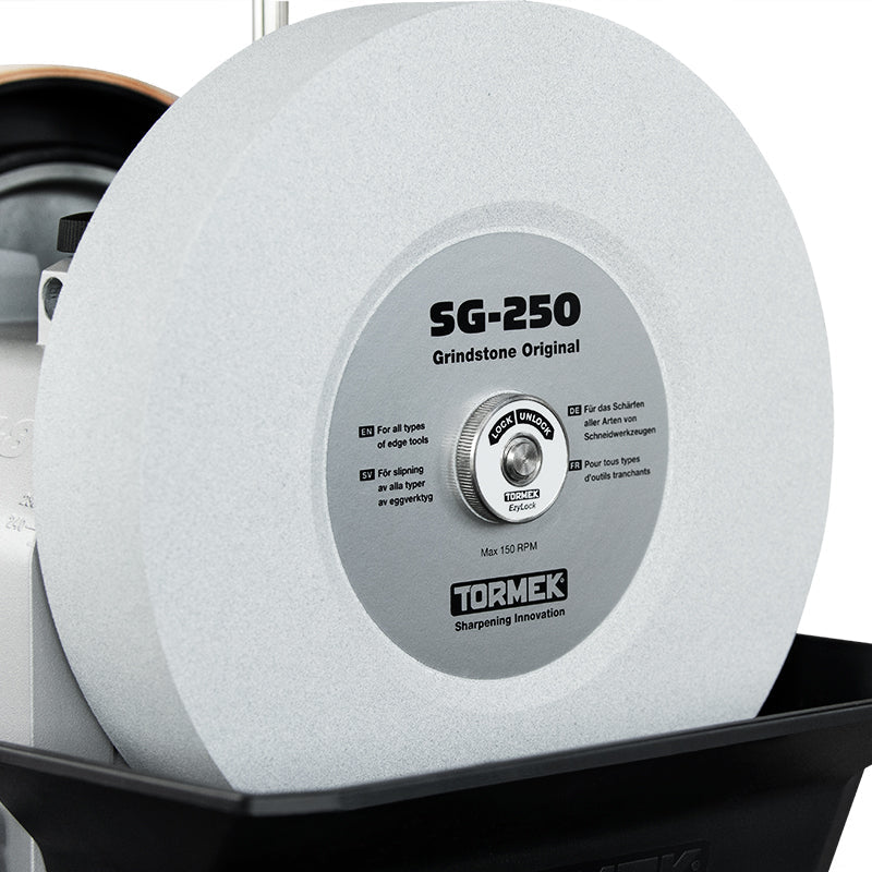 Tormek T-8 Original Sharpener EN 230V - The is a powerful and versatile water-cooled sharpening system
