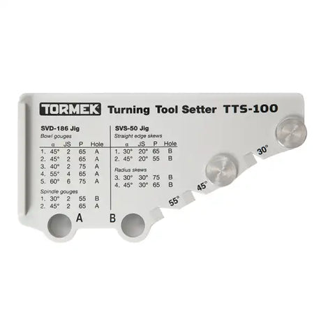 Tormek Truing Tool Setter - Sharpening accessories The TTS-100 Turning is key to efficient of various woodturning