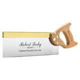 Traditional Brass Back Tenon Saw 12’’ x 15 tpi - Robert Sorby Select - This fine cut offers smooth, precise cutting,