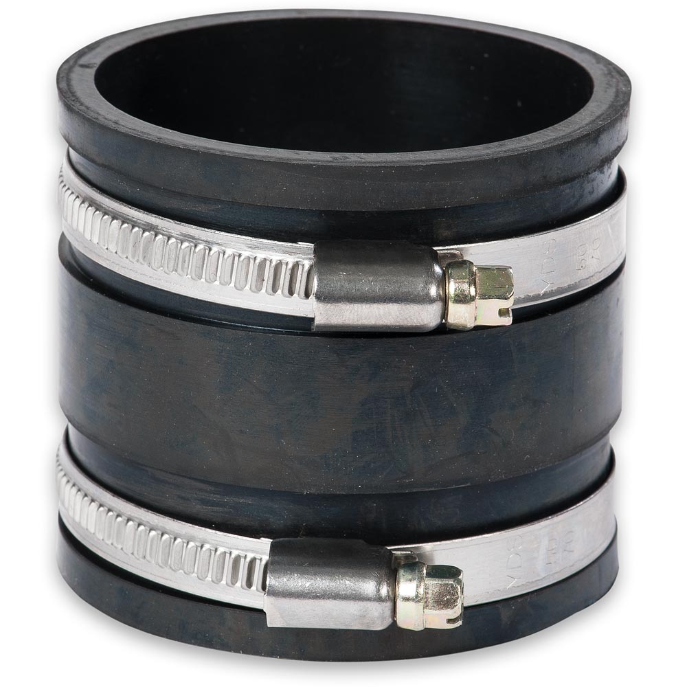 2 1/2’’ RUBBER CUFF - Dust Extraction Accessories - Flexible rubber cuffs for joining ducting • Perfect to static