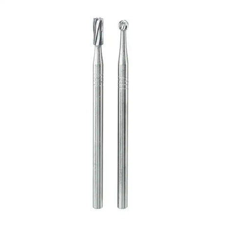 TUNGSTEN CARBIDE MILLERS x 2 - These milling bits fit Proxxon’s handheld rotary tools and MICROMOT machines, giving