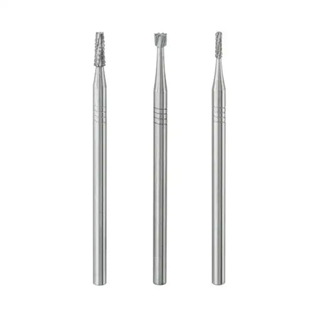TUNGSTEN CARBIDE MILLERS x 3 - These milling bits fit Proxxon’s handheld rotary tools and MICROMOT machines, giving