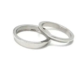 Two piece 6mm Stainless Steel Ring Core & Screw Fit - Cores 2 Comfort Quality Band with a width and fitment Flat edges