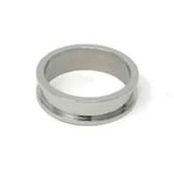 Two piece 8mm Stainless Steel Ring Core & Screw Fit Cores Fast shipping