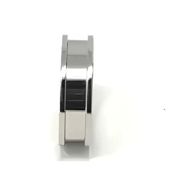 Two piece 8mm Stainless Steel Ring Core & Screw Fit - Cores Quality Band with a width and fitment Flat edges / Rims