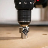 UJK Combined Chamfer & Reamer Tool for 20mm Dog Holes - MFT Parf Guide System Partner with the Combines chamfering