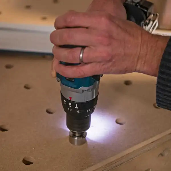 UJK Combined Chamfer & Reamer Tool for 20mm Dog Holes - MFT Parf Guide System Partner with the Combines chamfering