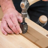 UJK Corner Chisel - Joinery Trim routed hinge recesses, only requires a sharp tap with hammer Leaves neat square corner