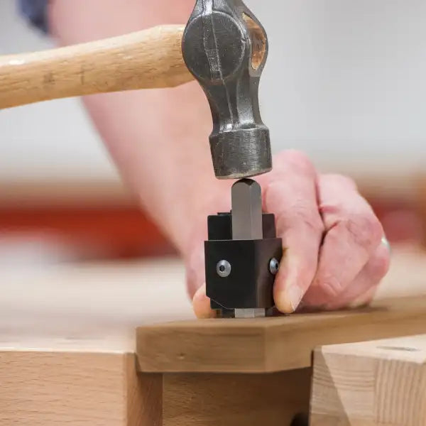 UJK Corner Chisel - Joinery Trim routed hinge recesses, only requires a sharp tap with hammer Leaves neat square corner