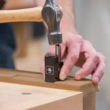 UJK Corner Chisel - Joinery Trim routed hinge recesses, only requires a sharp tap with hammer Leaves neat square corner