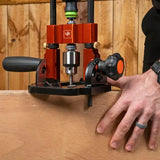 UJK Drill Guide with 10mm Chuck - Joinery Achieve accurate, straight holes every time the Technology Secure angle