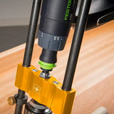 UJK Drill Guide with 10mm Chuck - Joinery Achieve accurate, straight holes every time the Technology Secure angle