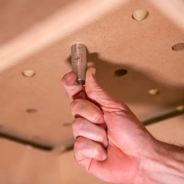 UJK Guide Rail Dogs for Festool (Pkt 2) - MFT & Parf System Replaces the need rail clips Tee-bolt design fits into