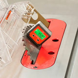 UJK Level Box - Machine Accessories Magnetic base attaches to metal surfaces for stability Instantly, measures