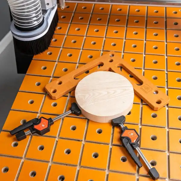 UJK MFT Horizontal Quick Clamps (2 Pack) - & Parf Guide System Fits perfectly with 20mm dog holes on Style workbench