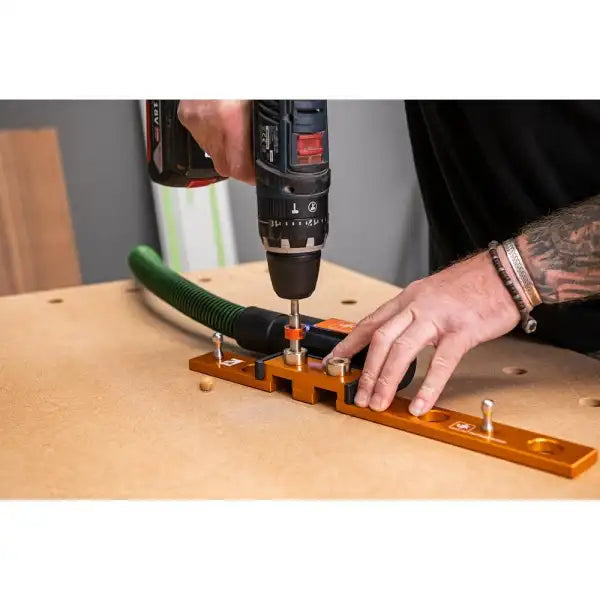 UJK Parf Plus Guide System - MFT & Combines MkII system and Protractor Build a portable workstation, top, or cutting
