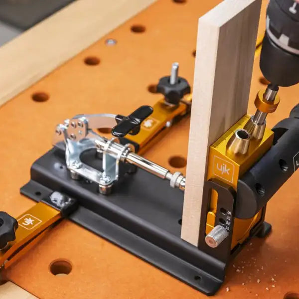 UJK Pocket Hole Jig Mk II Kit - Joinery Redesigned bushes for compatibility with the Drill Bushes manufactured
