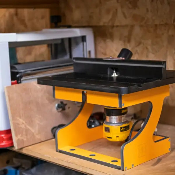 UJK Portable Trim Router Table - Routing Compatible with routers bases up to 152mm in diameter and 250mm high Tailor