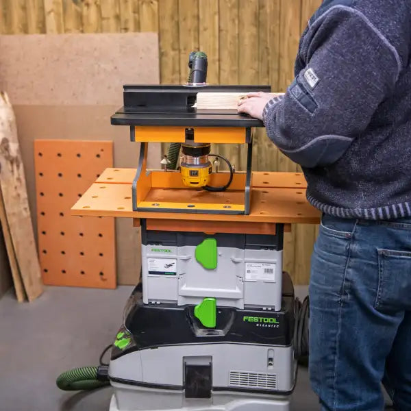 UJK Portable Trim Router Table - Routing Compatible with routers bases up to 152mm in diameter and 250mm high Tailor