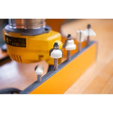 UJK Portable Trim Router Table - Routing Compatible with routers bases up to 152mm in diameter and 250mm high Tailor