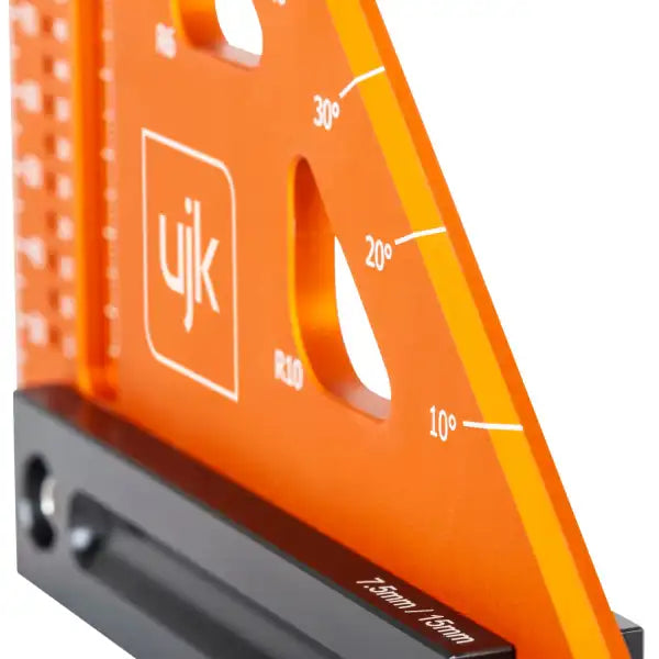 UJK Professional Woodworker’s Marking Square 150mm - & Measuring grade woodworkers square British made, CNC-machined